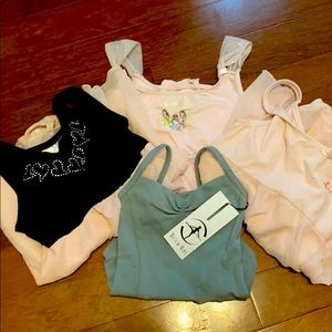 Girls size 6-8 dance leotards